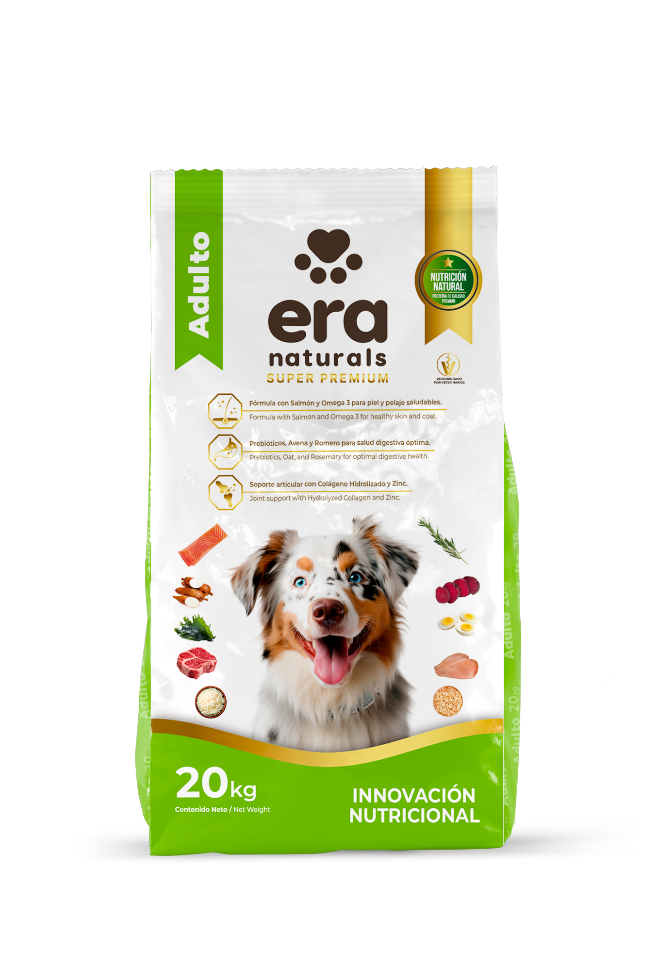 Era Naturals Adulto Raza Mediana y Grande Alimento Super Premium