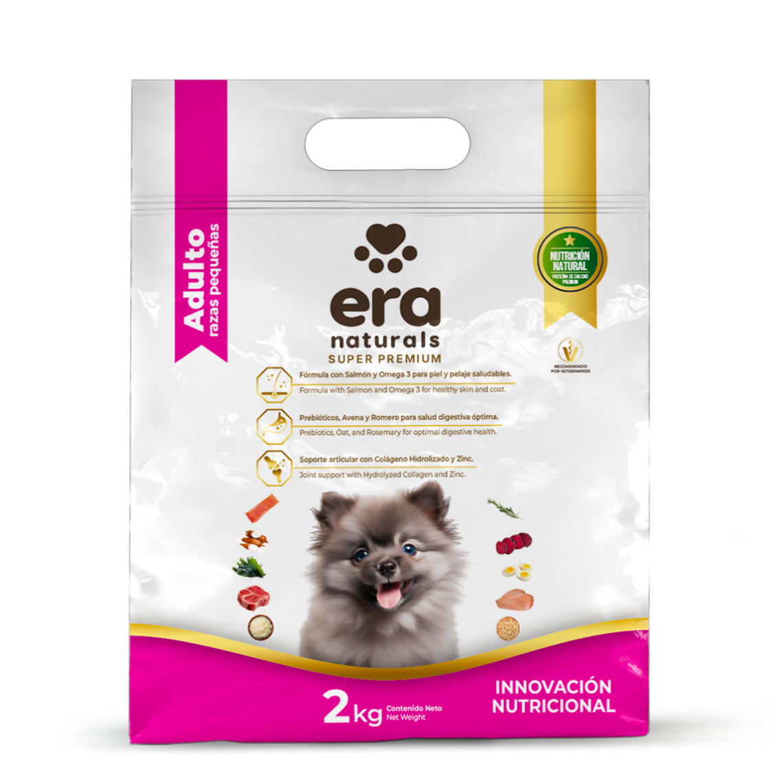 Era Naturals Adulto Raza Pequeña Alimento Super Premium