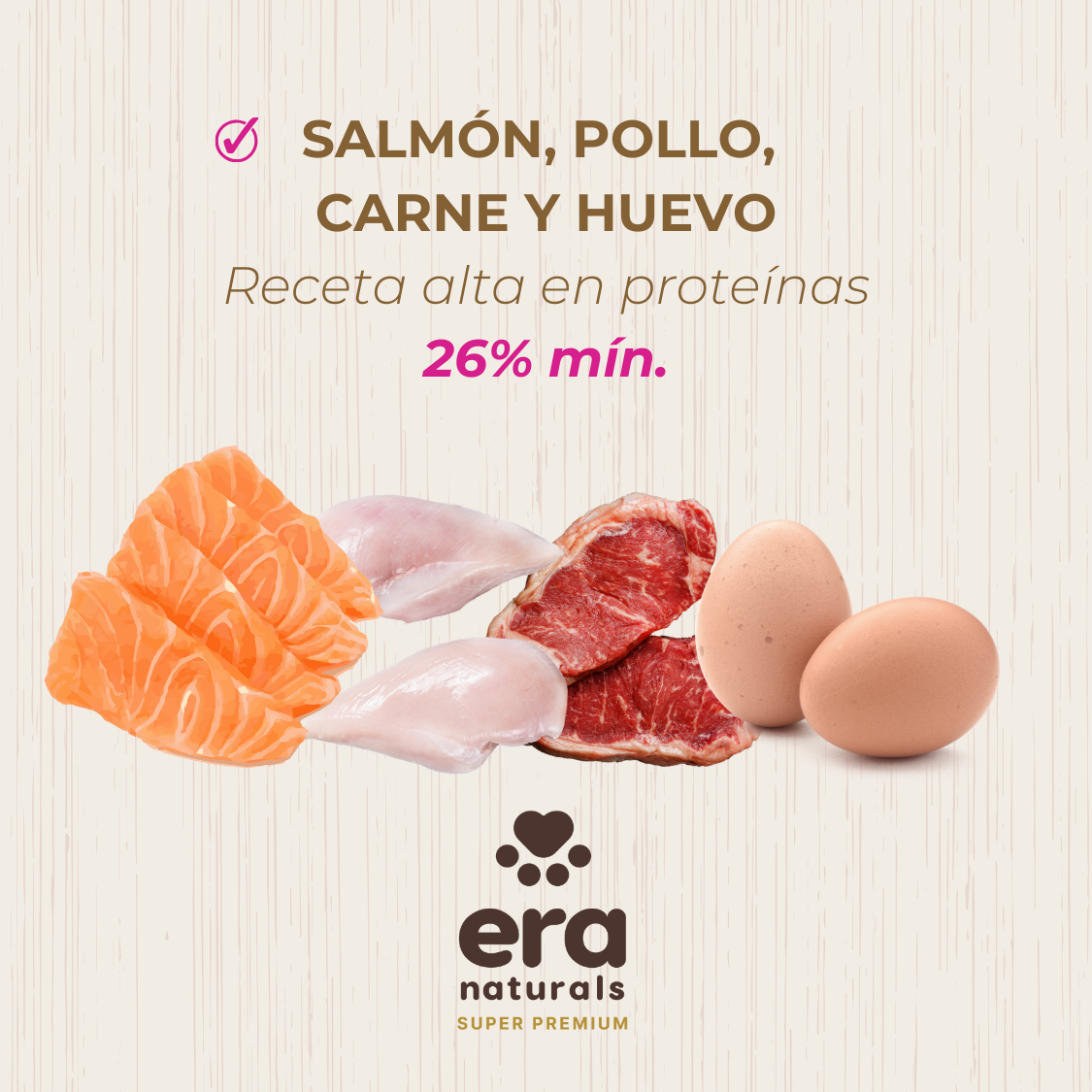 Era Naturals Adulto Raza Pequeña Alimento Super Premium