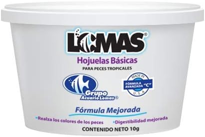 Hojuelas Basicas Peces 10 Grs