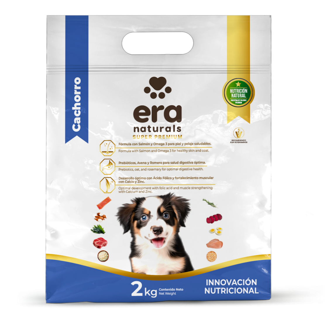 Era Naturals Cachorro Raza Mediana y Grande Alimento Super Premium