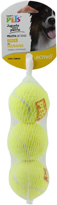 Pelotas De Tenis C/Squeaker Ch 3 Pz