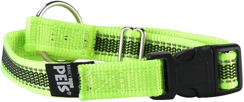 Collar Med C/Ultra Grip Y Bandas Reflejantes Verde