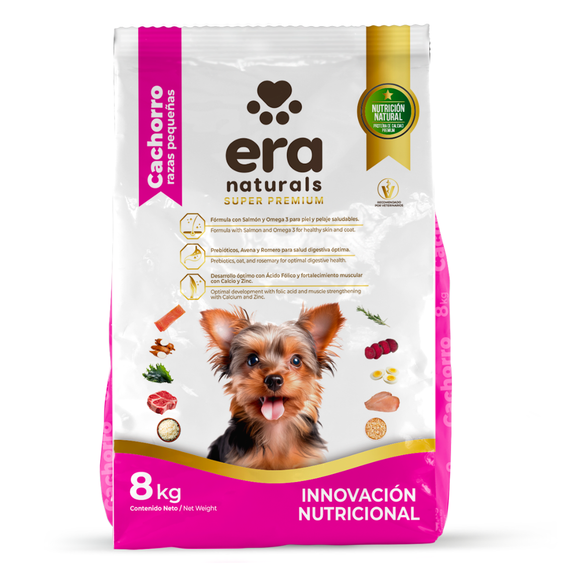 Era Naturals Cachorro Raza Pequeña Alimento Super Premium