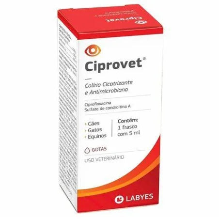 Ciprovet Suspensión Oftálmica 5ml - Labyes