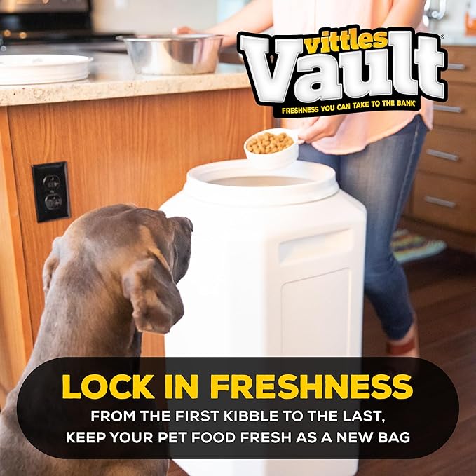 Contenedor Hermético para Alimento de Mascotas (15 Libras Capacidad) - Vittles Vault