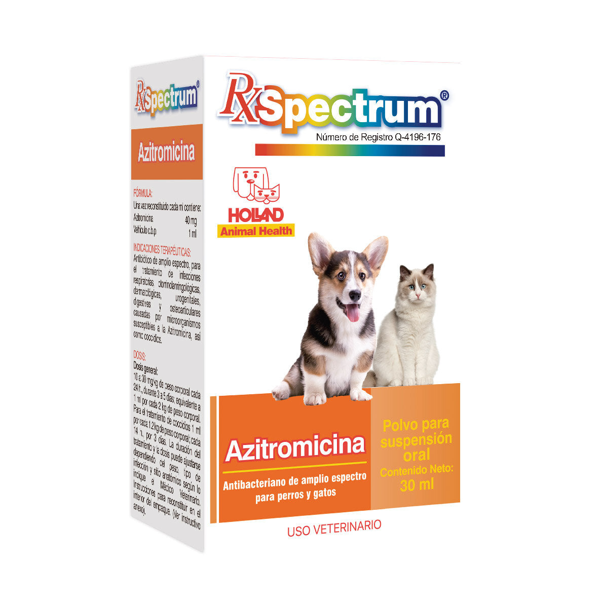 RX Spectrum Azitromicina Polvo para Suspension 30ml - Holland